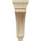 Ekena Millwork 3 3/8"W x 6 3/4"D x 10"H Small Lucan Wood Corbel, Rubberwood CORW03X07X10LURW - alternate 4